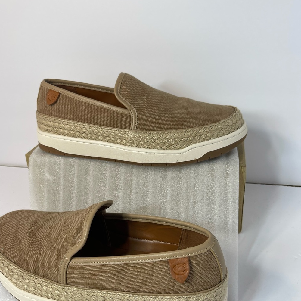 COACH MENS MILES ESPADRILLE SHOES - Picture 7 of 16